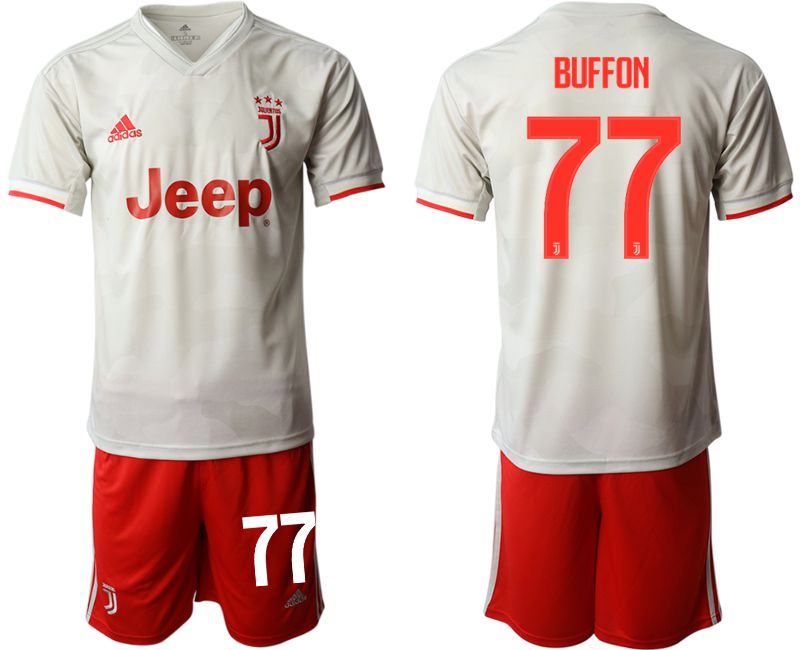 Men 2019-2020 club Juventus FC hoaway #77 white Soccer Jerseys